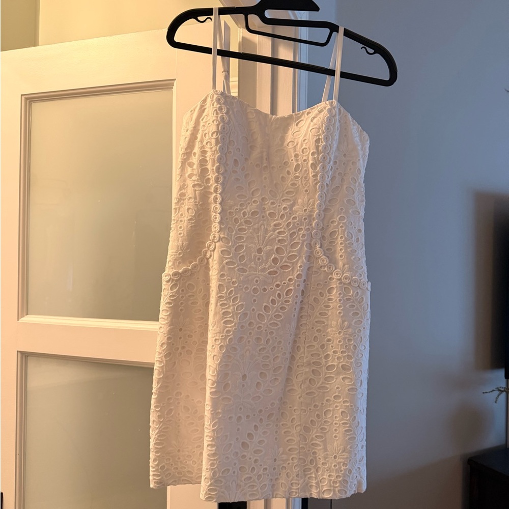 White Eyelet Sundress